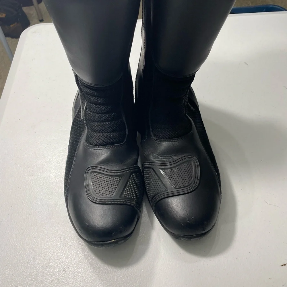 Tourmaster Black  Mortocycle Riding Boots Size 11